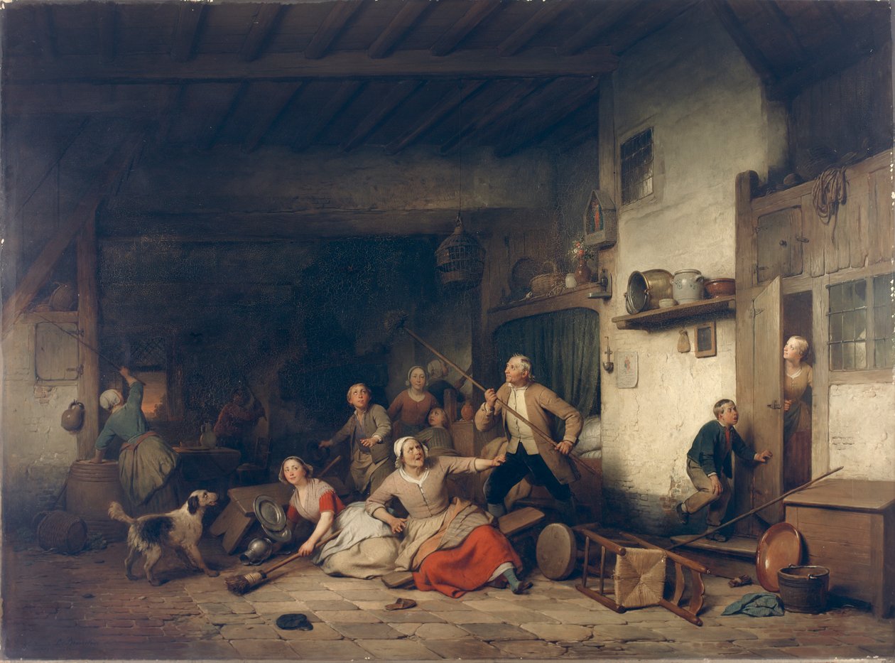 O Morcego de Ferdinand de Braekeleer