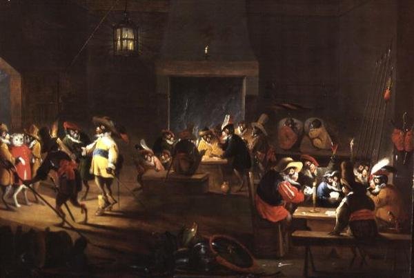 Macacos no Interior de uma Taberna de Ferdinand van Kessel