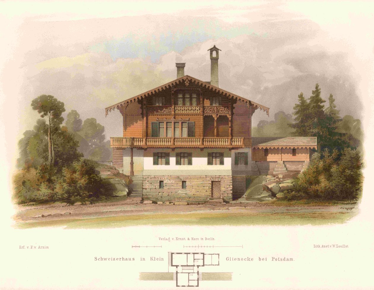 Klein Glienicke Schweizerhaus 1 de Ferdinand von Arnim