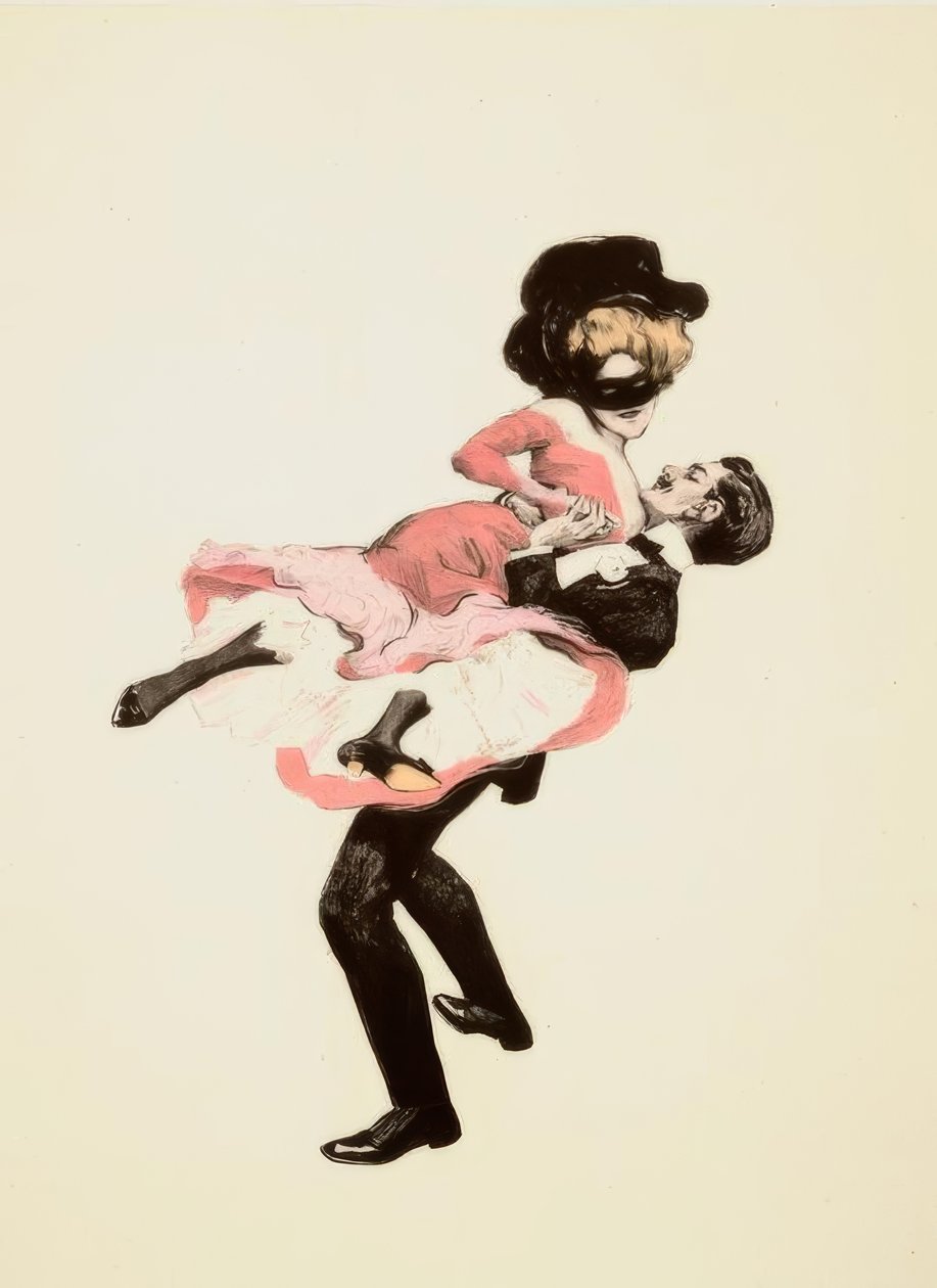 F. v. Reznicek, Drahrer -: 6 fotos de dança de Ferdinand von Reznicek