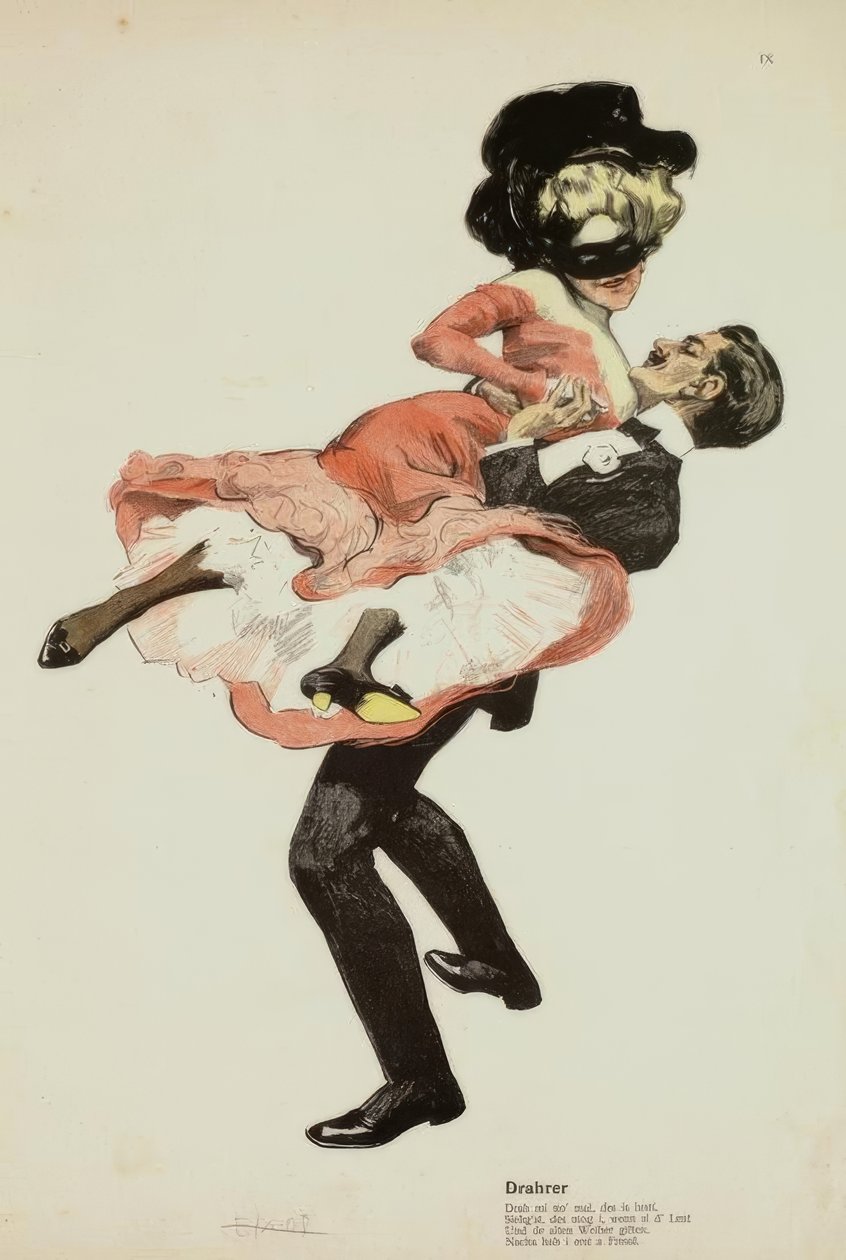 F. v. Reznicek, Drahrer - A Dança - 1906 de Ferdinand von Reznicek