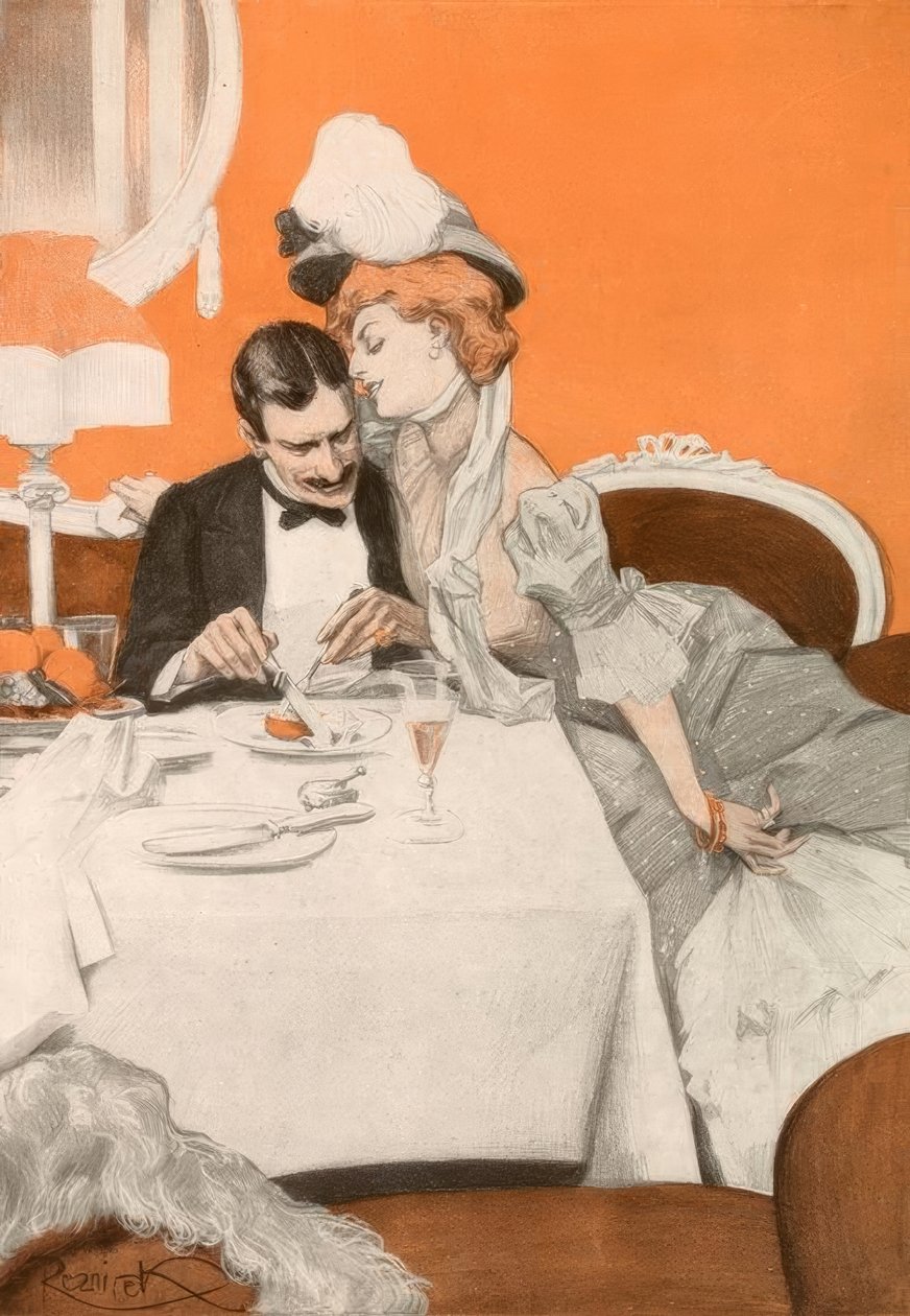 Não é muito tempestuoso! A paixão dela pode estragar tudo por minha causa, mas não o meu roupão de Ferdinand von Reznicek