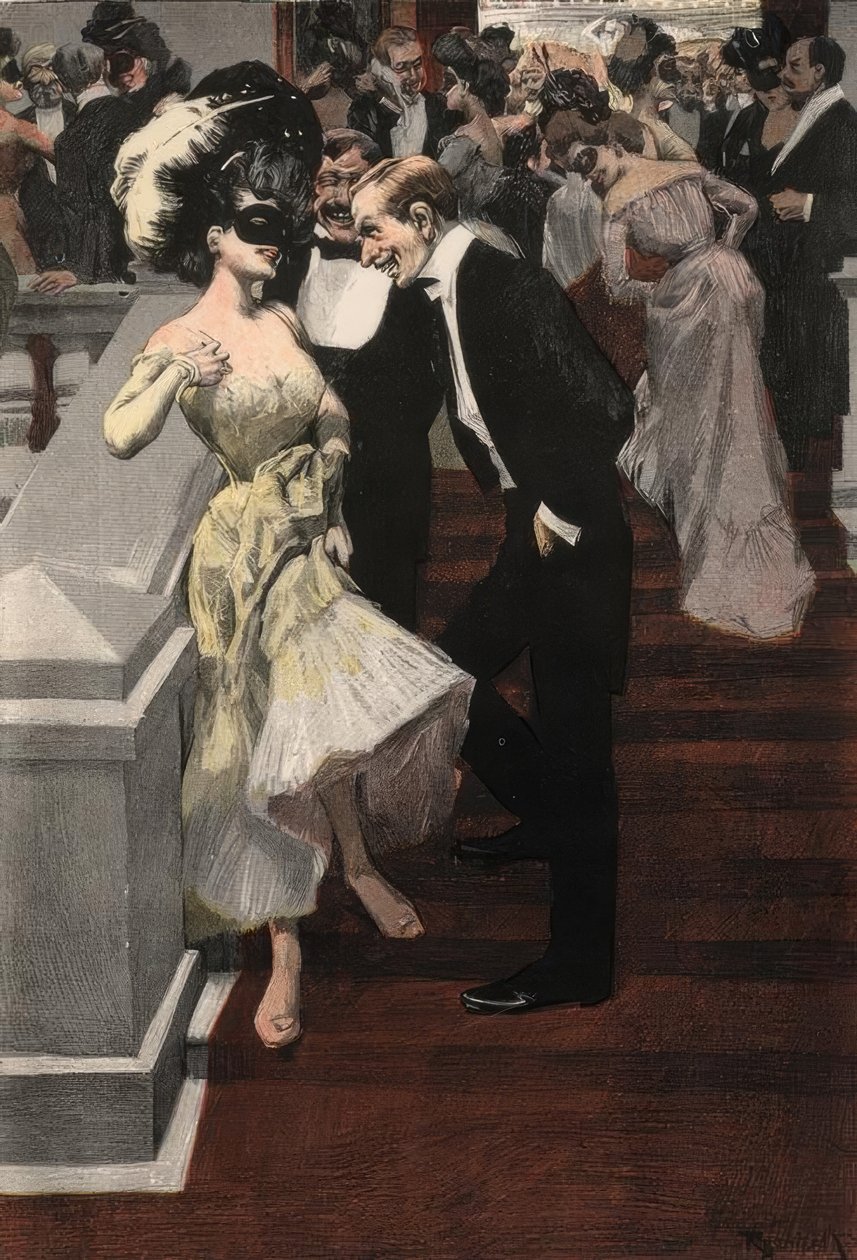 Reznicek - Balpare - de: Galante Welt - 1904 de Ferdinand von Reznicek