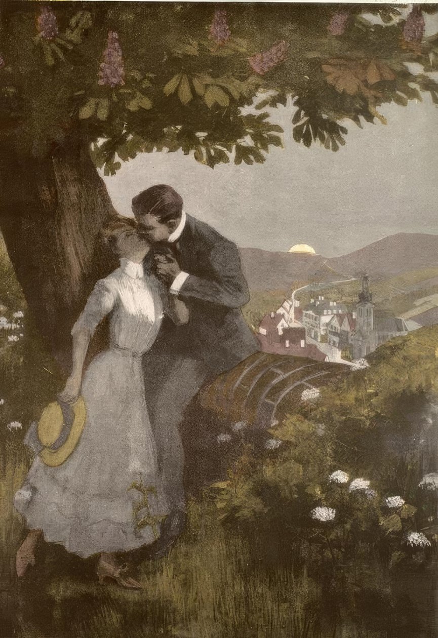 Reznicek - No mês feliz - Pessoas apaixonadas de Ferdinand von Reznicek