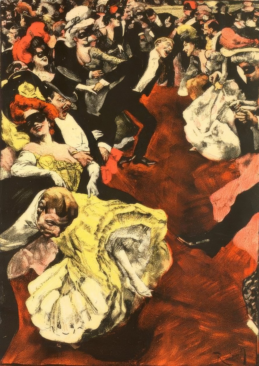 Pesquisa - Imprudência - Galante Welt - 1904 de Ferdinand von Reznicek
