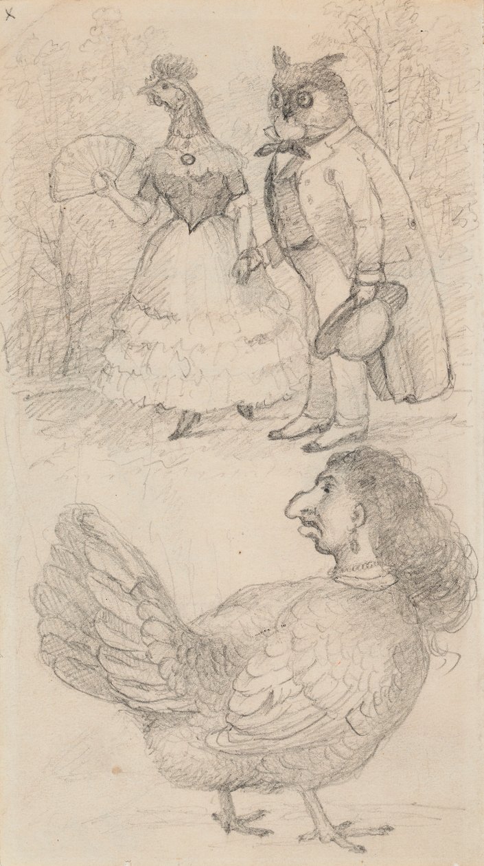 Caricaturas de Ferdinand von Wright