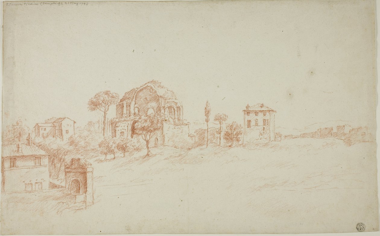 Templo de Minerva Medica de Ferdinando Galli Bibiena