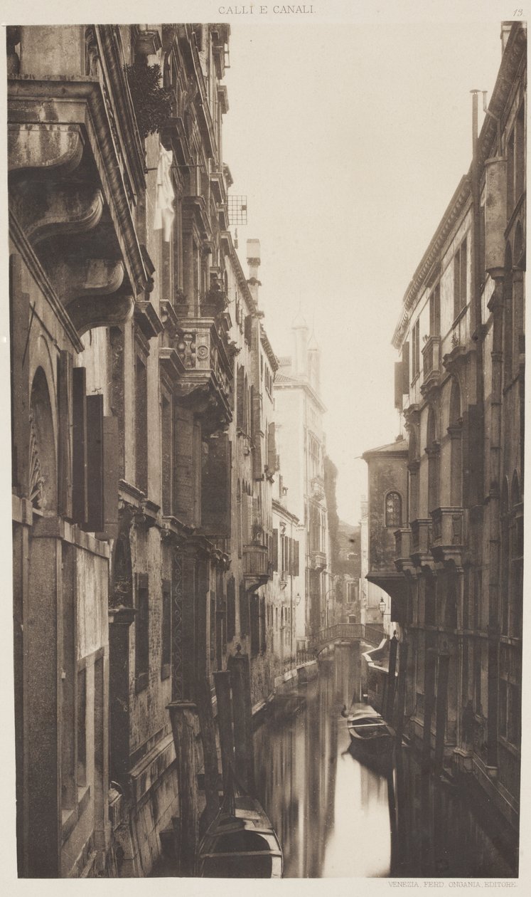 Canal de Albrizzi de Ferdinando Ongania