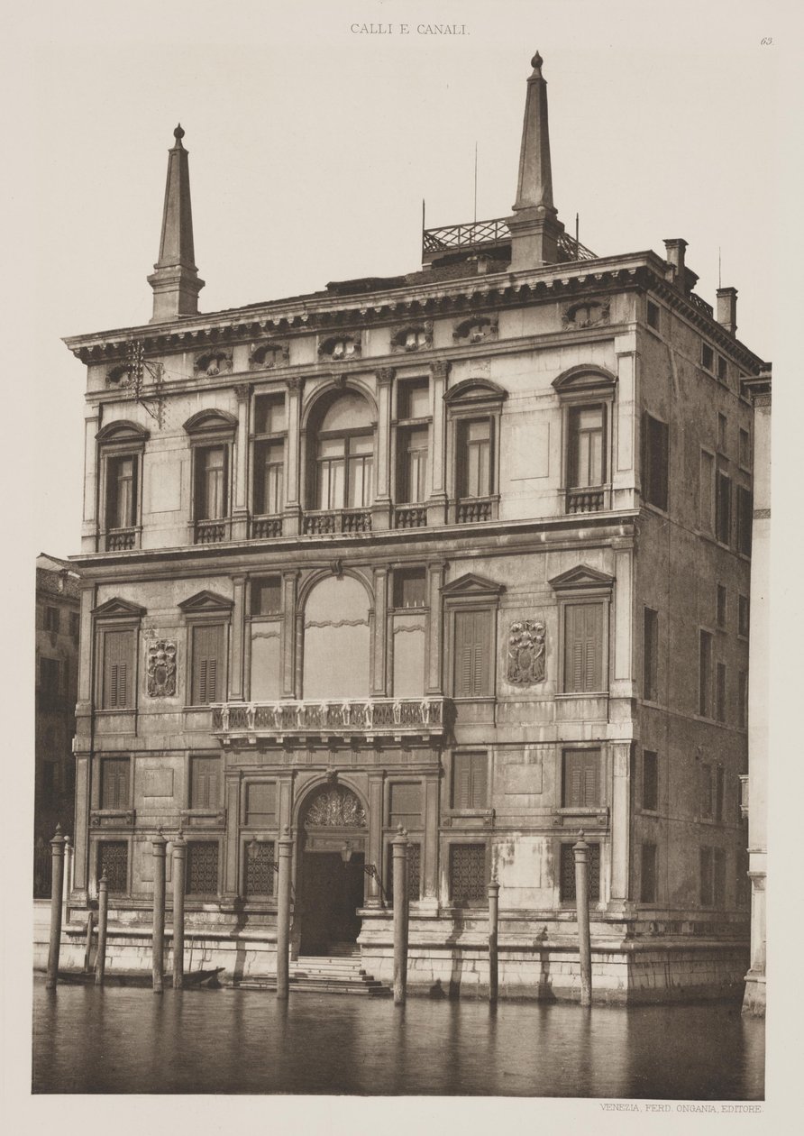 Palácio da Concina de Ferdinando Ongania
