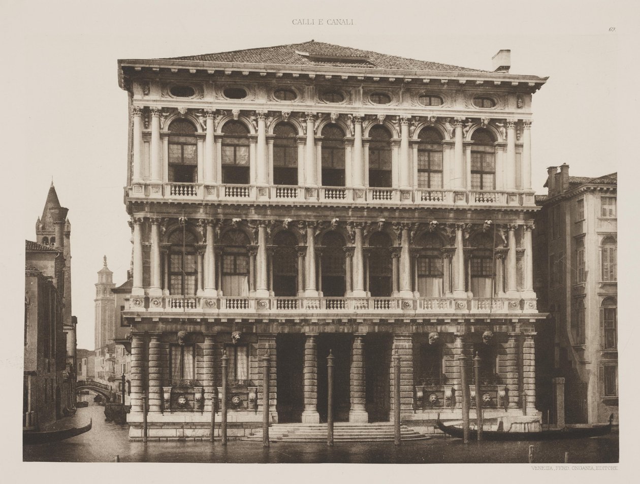 Palácio Rezzonico de Ferdinando Ongania
