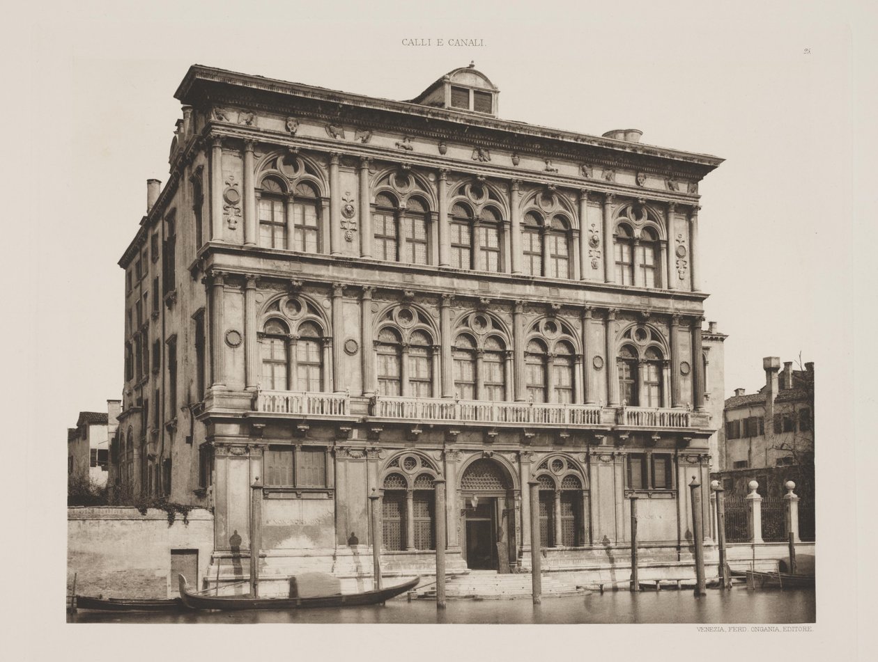 Palácio Vendramin de Ferdinando Ongania