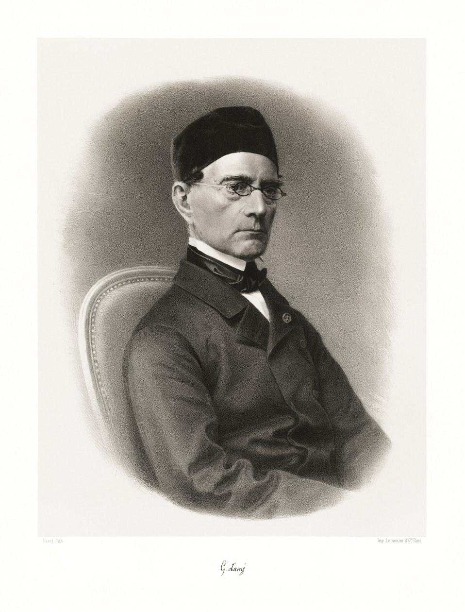 Gabriel Lamé, 1865-66 de Feret