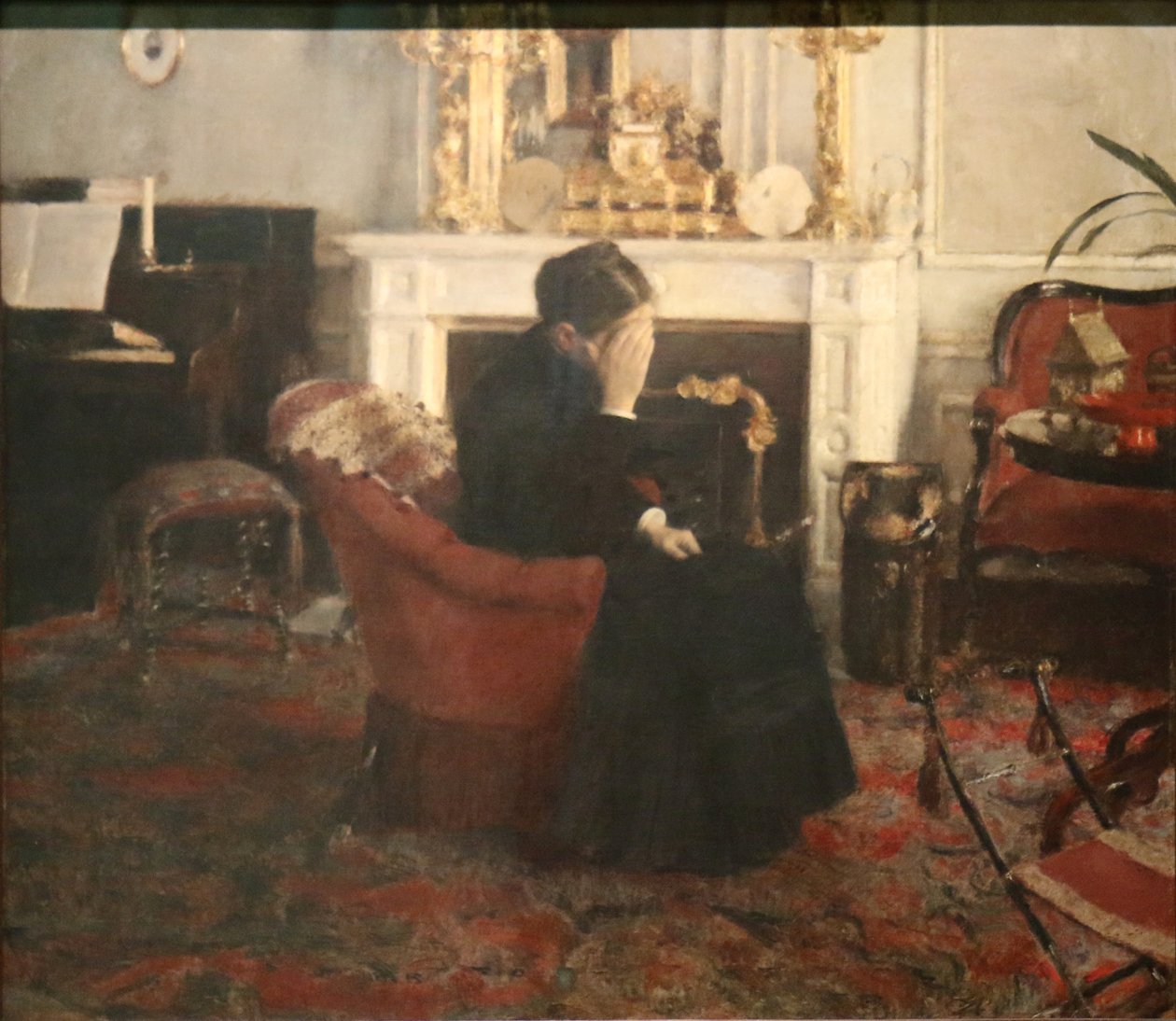 E ecoutant du SchumannnEnglish: Ouvindo Música por SchumannnNederlands: Ouvindo música por Scumannn de Fernand Khnopff