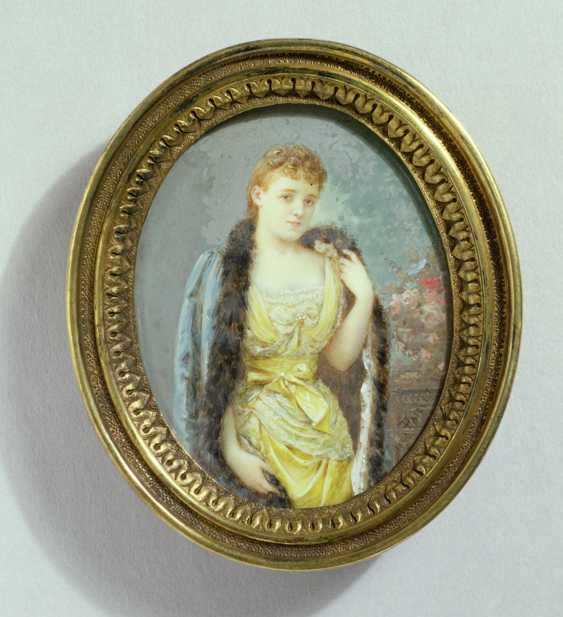 Retrato de Edith Wharton (1862-1937), 1890 de Fernand Paillet