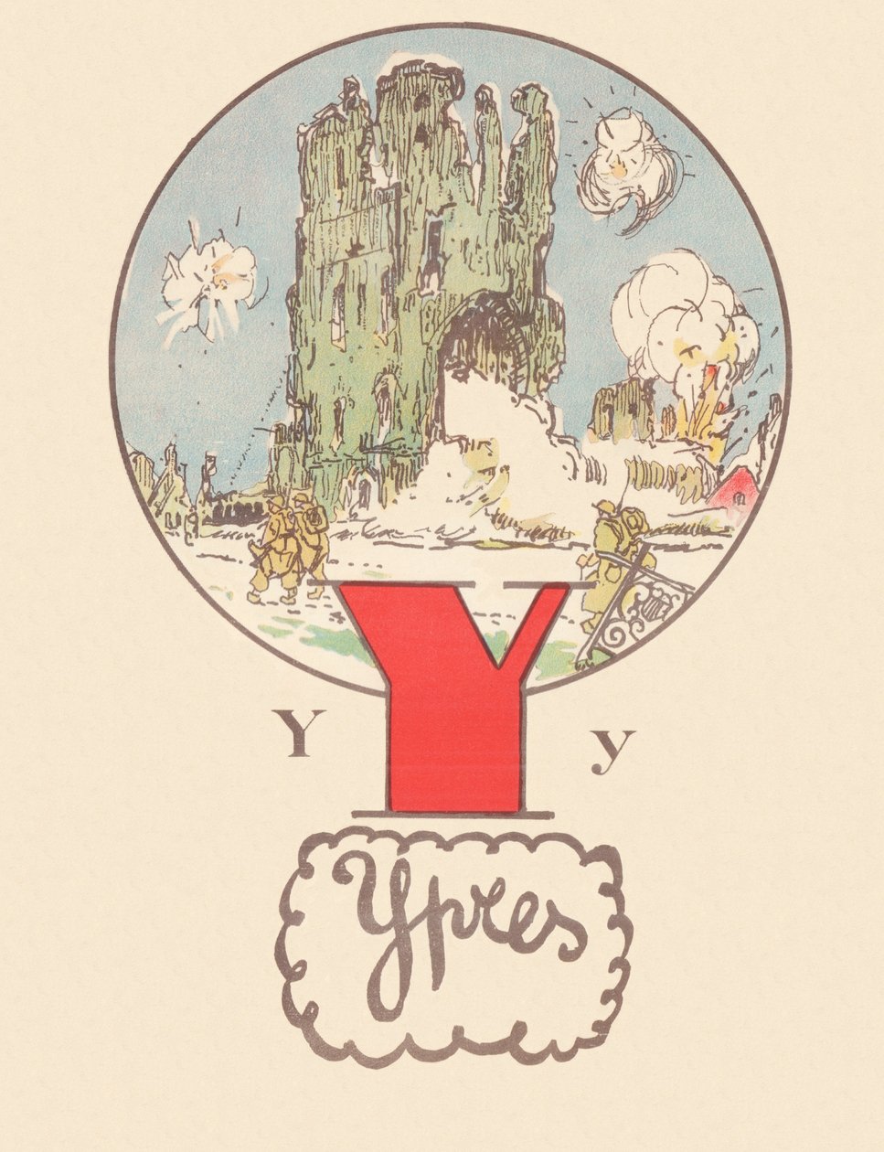 Ypres, Bélgica de Fernand Allard L