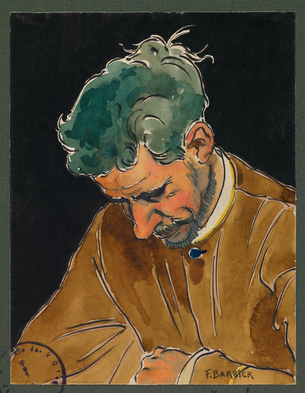 O Professor Schosser diz Do,Mi,Sol, Gustrow de Fernand Barbier