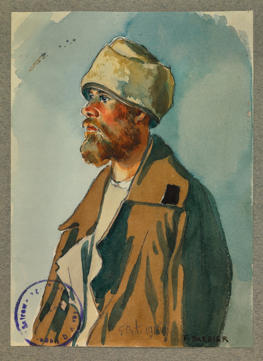 Prisioneiro russo, Gustrow de Fernand Barbier