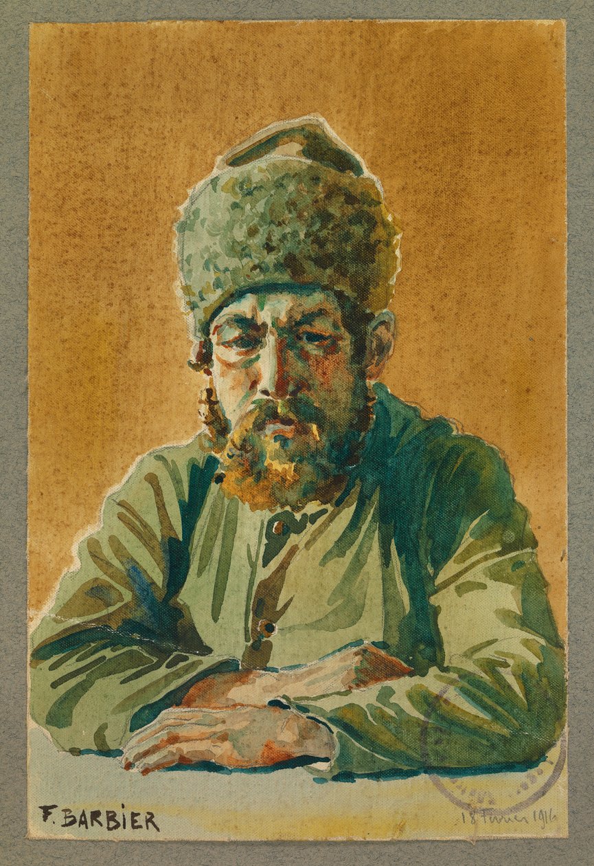 Prisioneiro russo, Gustrow de Fernand Barbier