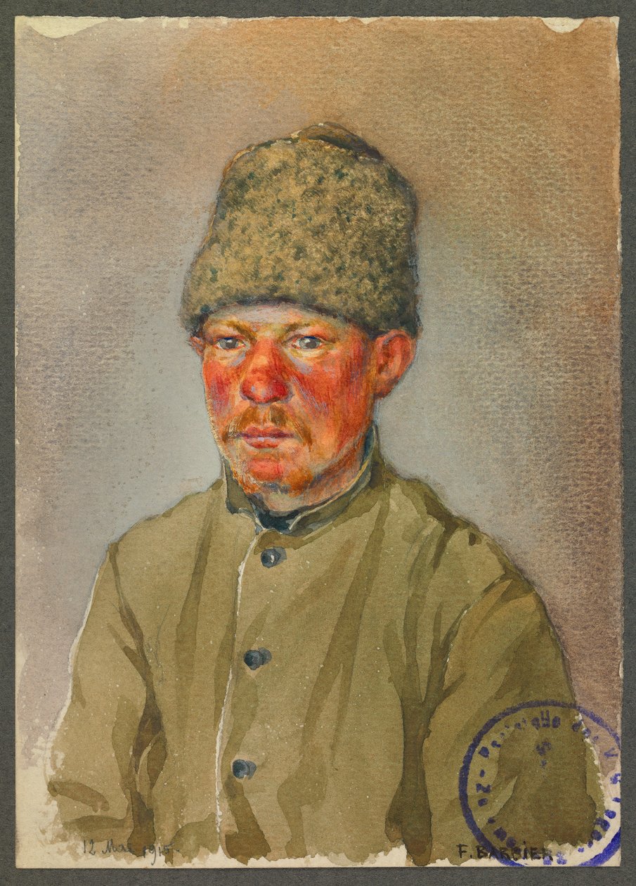 Soldado russo, Gustrow de Fernand Barbier