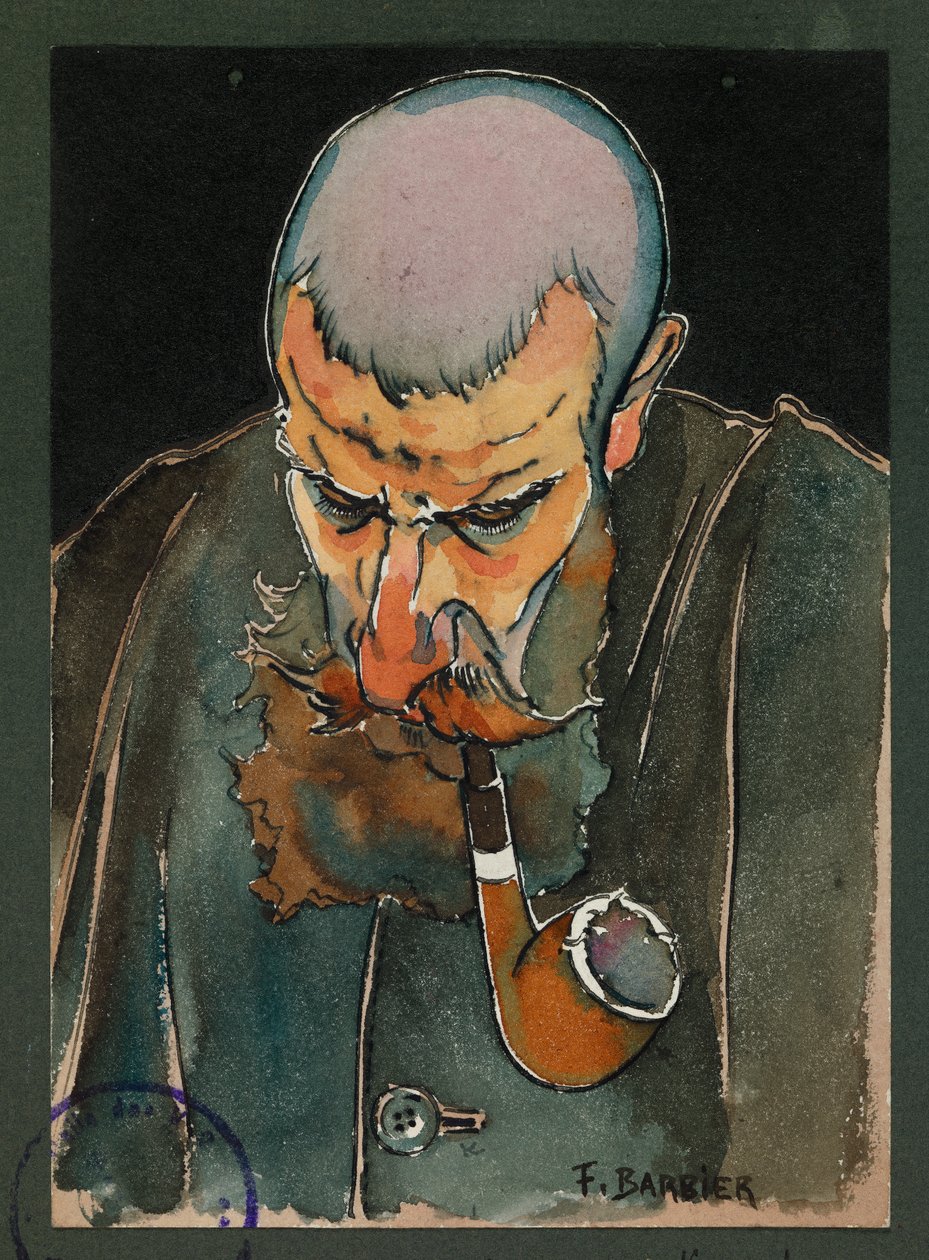 Sargento Lavissiere a servir missa, Gustrow de Fernand Barbier