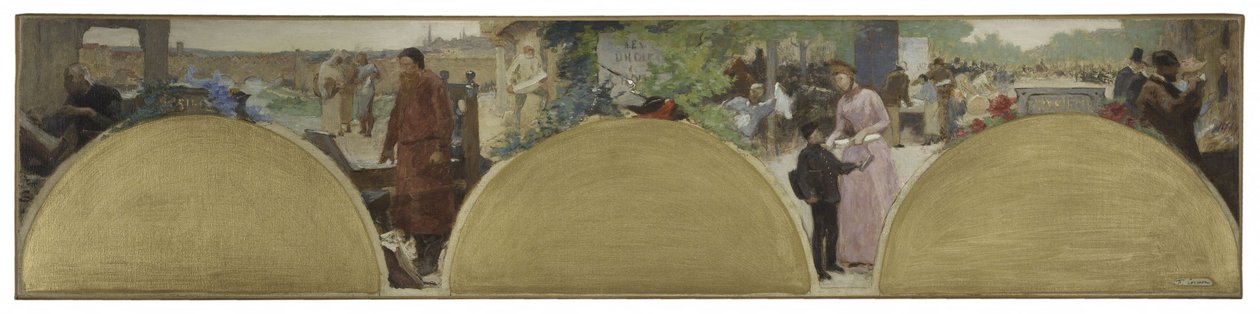 Esboço para o Hôtel de Ville de Paris: Histoire de l