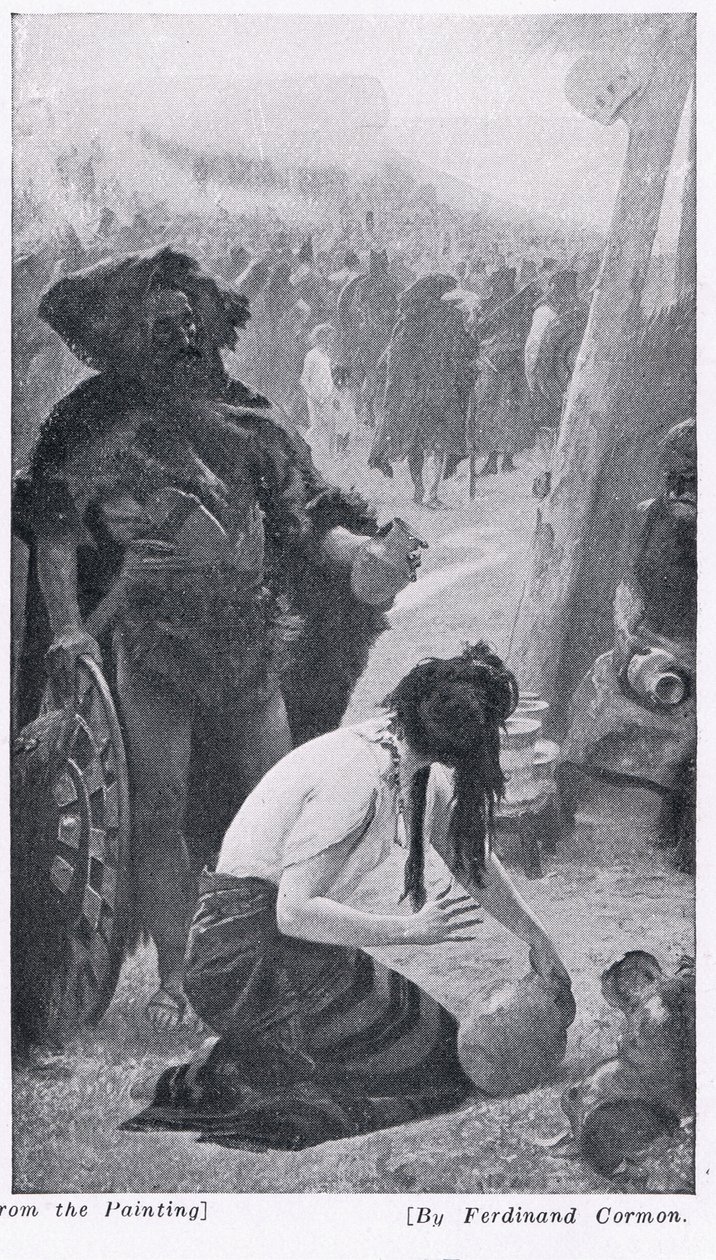 A cerâmica, ilustração da "História das Nações de Hutchinson", c.1910 de Fernand Cormon