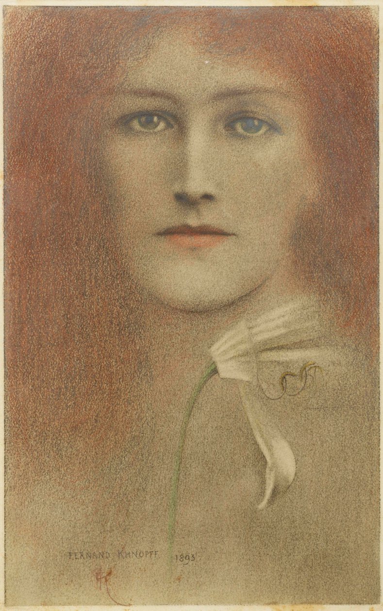 Diffidence, 1893 de Fernand Khnopff