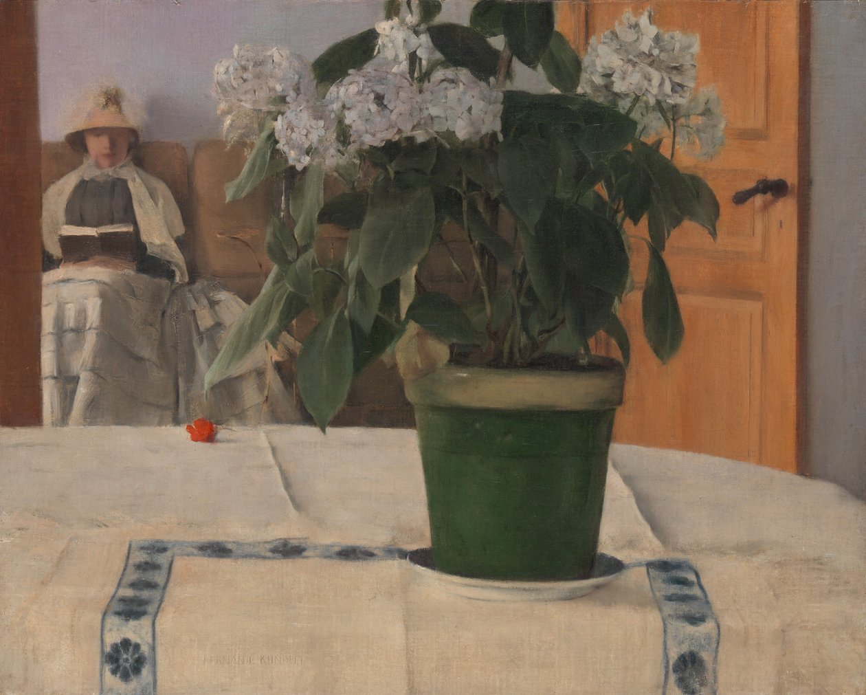 Hortênsia, 1884 de Fernand Khnopff