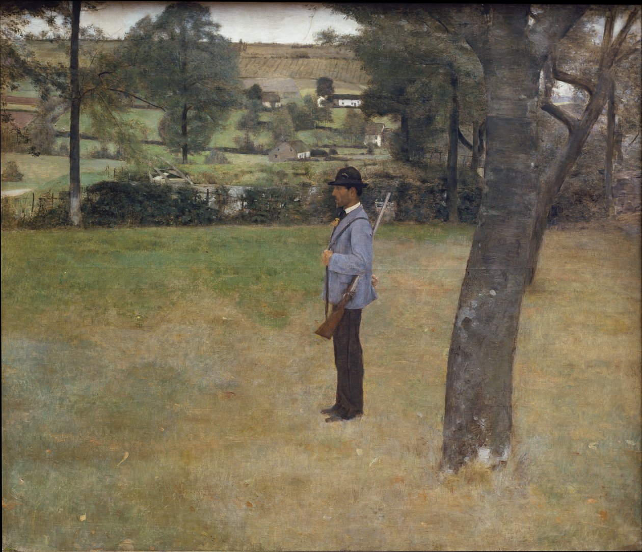 O Guarda-caça de Fernand Khnopff