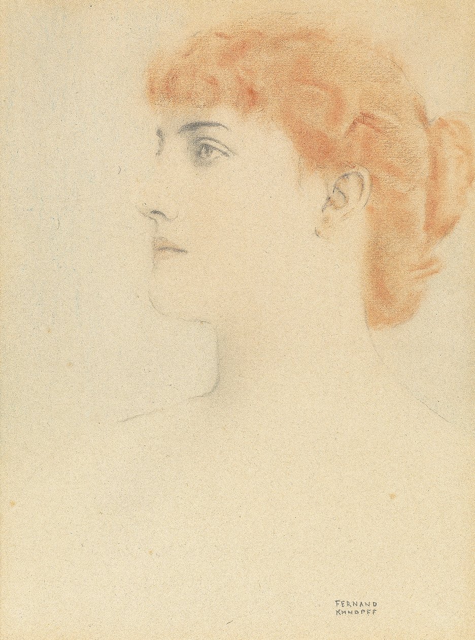 Parisiense, 1916 de Fernand Khnopff