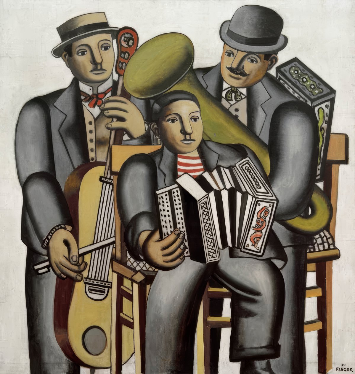 Acordeão - Instrumento musical do ano de 2026 de Fernand Leger