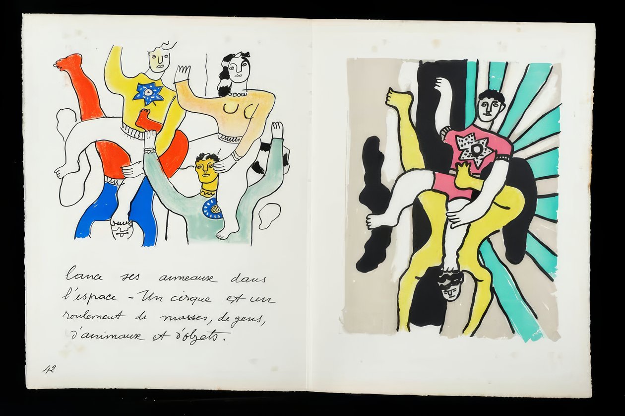 Circo, p. 42/43 de Fernand Leger