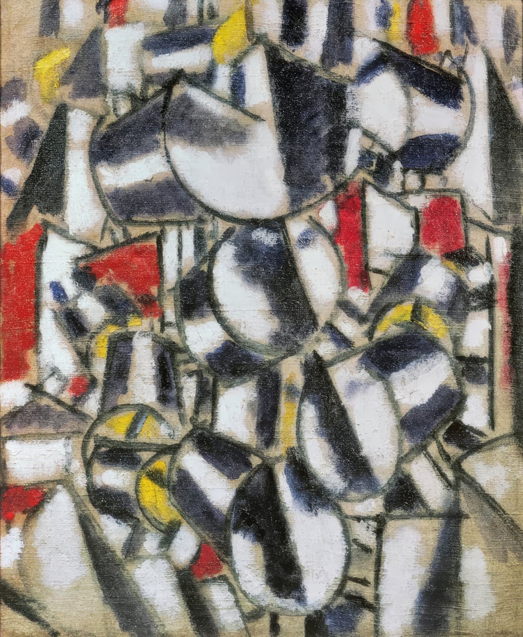 "Contraste de formas" (Formenkontrast) de Fernand Leger