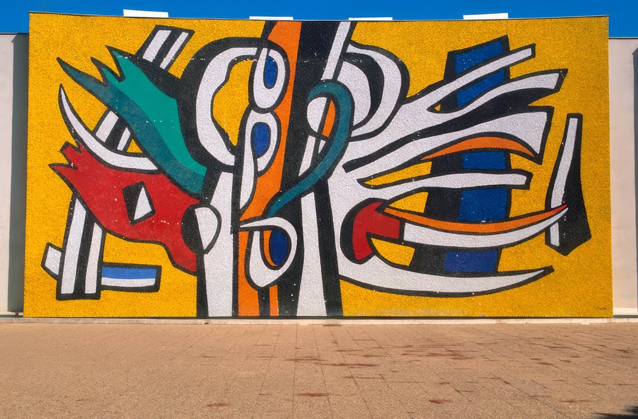 Costa Azul de Fernand Leger