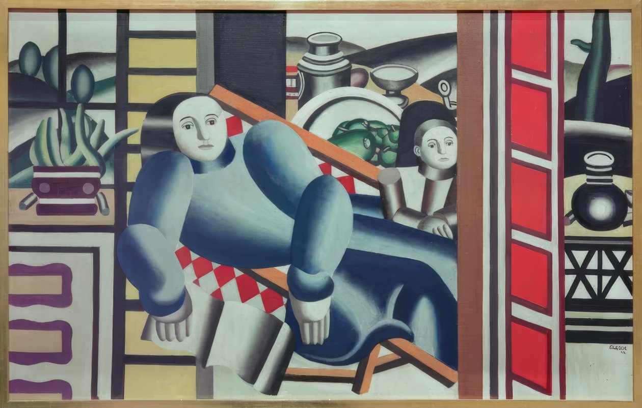 A leitora (mãe e filho) de Fernand Leger