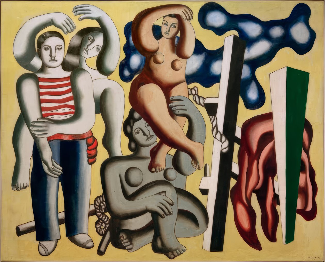 Os papagaios de Fernand Leger