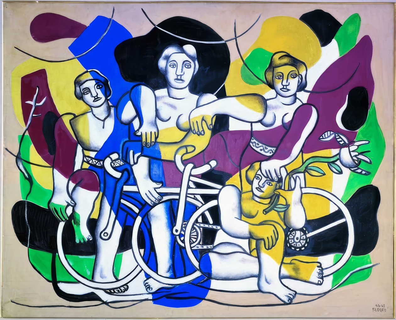 Os ciclistas de Fernand Leger