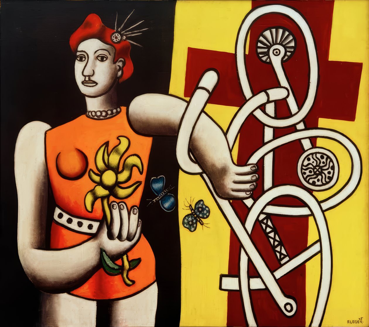 A grande Julie de Fernand Leger