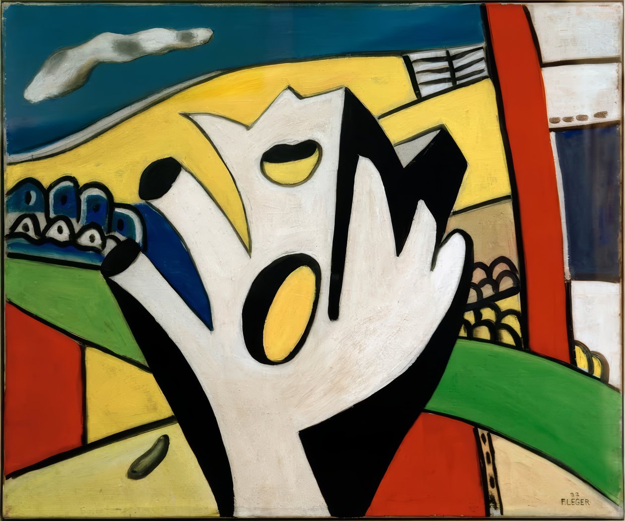 A galinha branca de Fernand Leger