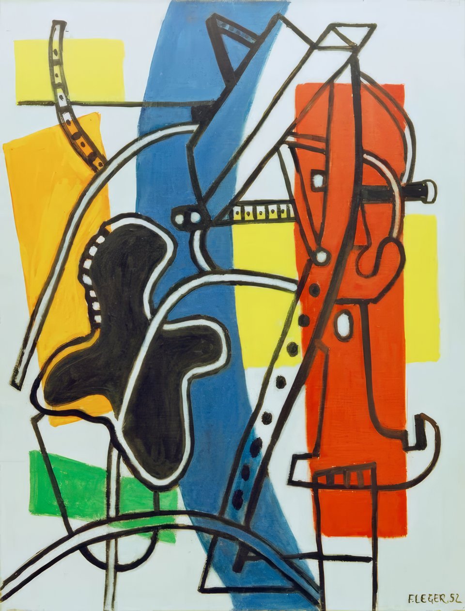 Elementos mecânicos de Fernand Leger