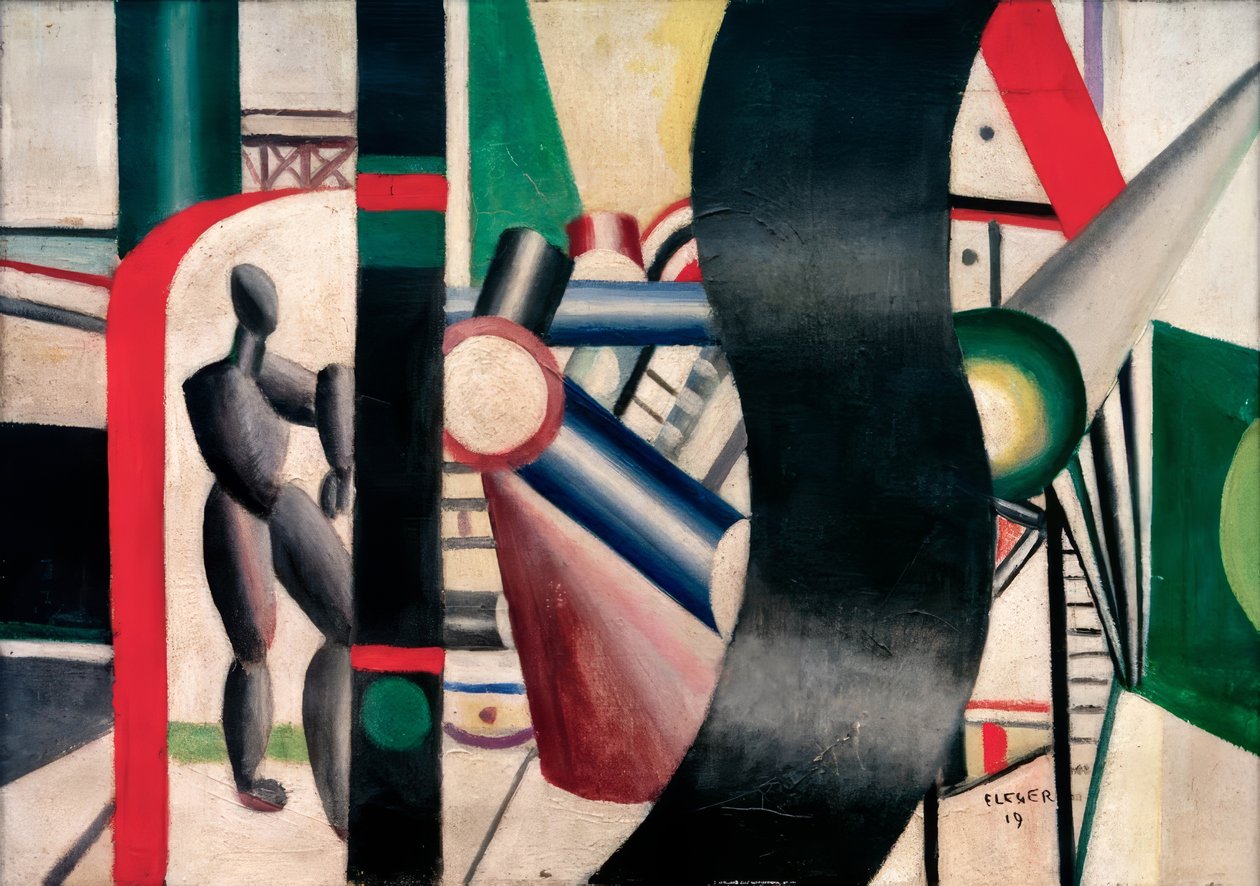 Motorista de cor de Fernand Leger