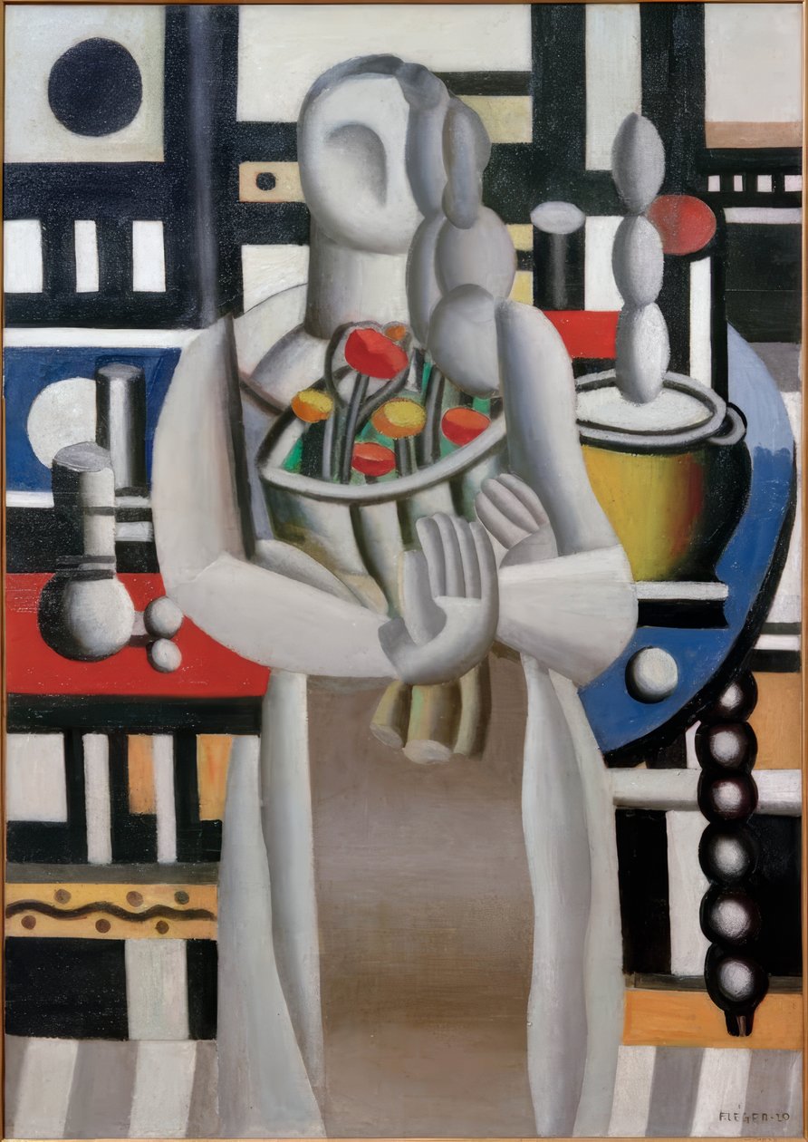Mulher com flores de Fernand Leger
