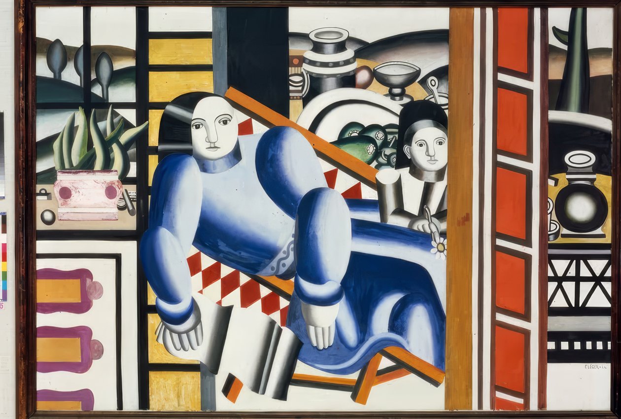 Mulher com criança de Fernand Leger