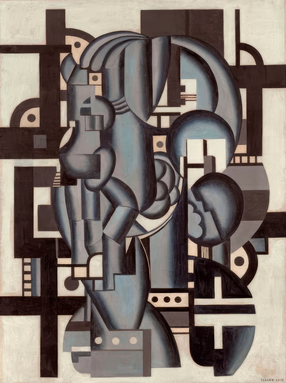 Composição em azul de Fernand Leger