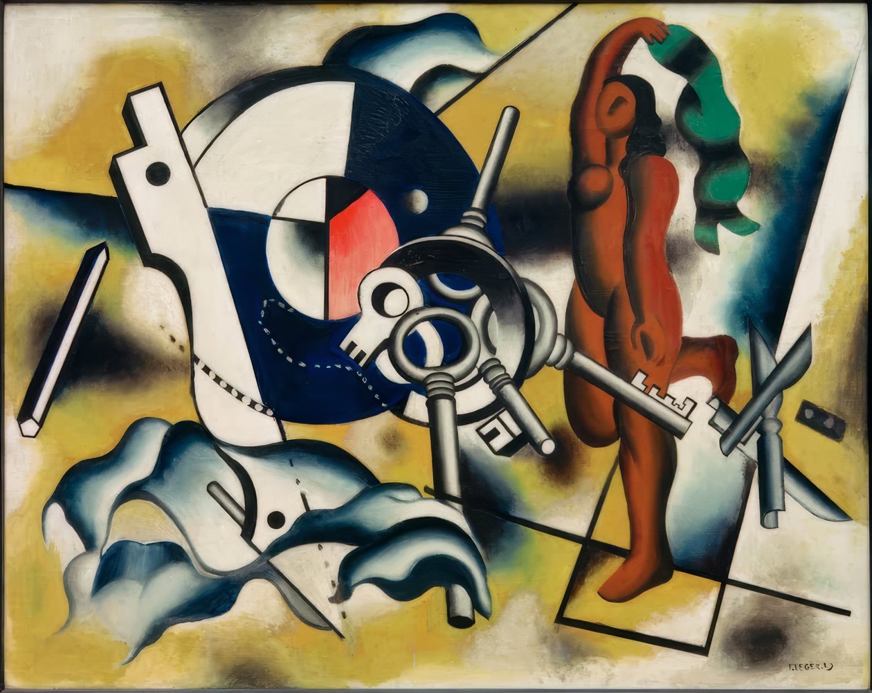 A Bailarina com as Chaves de Fernand Leger