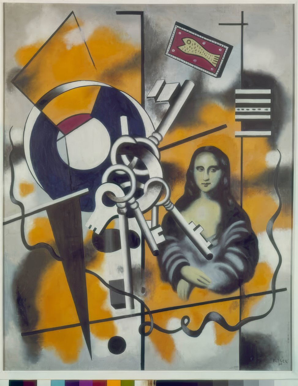 A cidade de Montparnasse de Fernand Leger