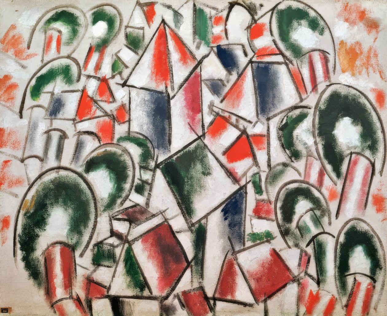 Paisagem n.º 2 de Fernand Leger
