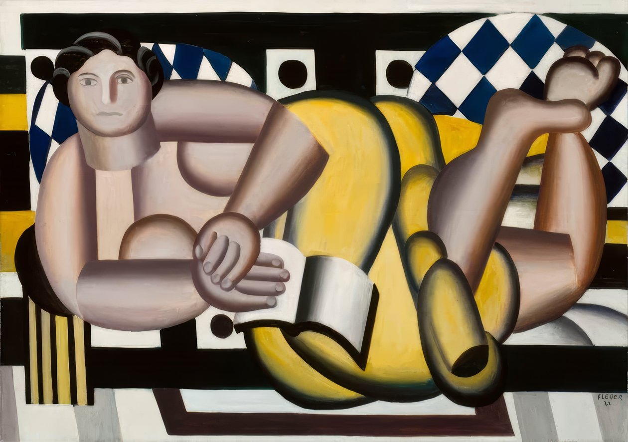 Mulher deitada de Fernand Leger