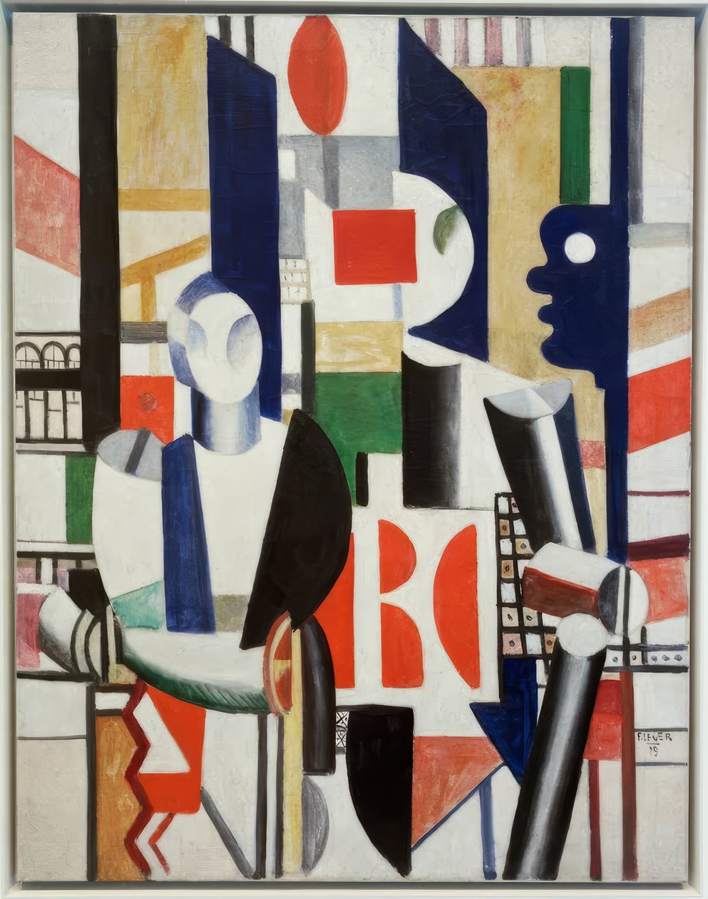 Homens na cidade de Fernand Leger