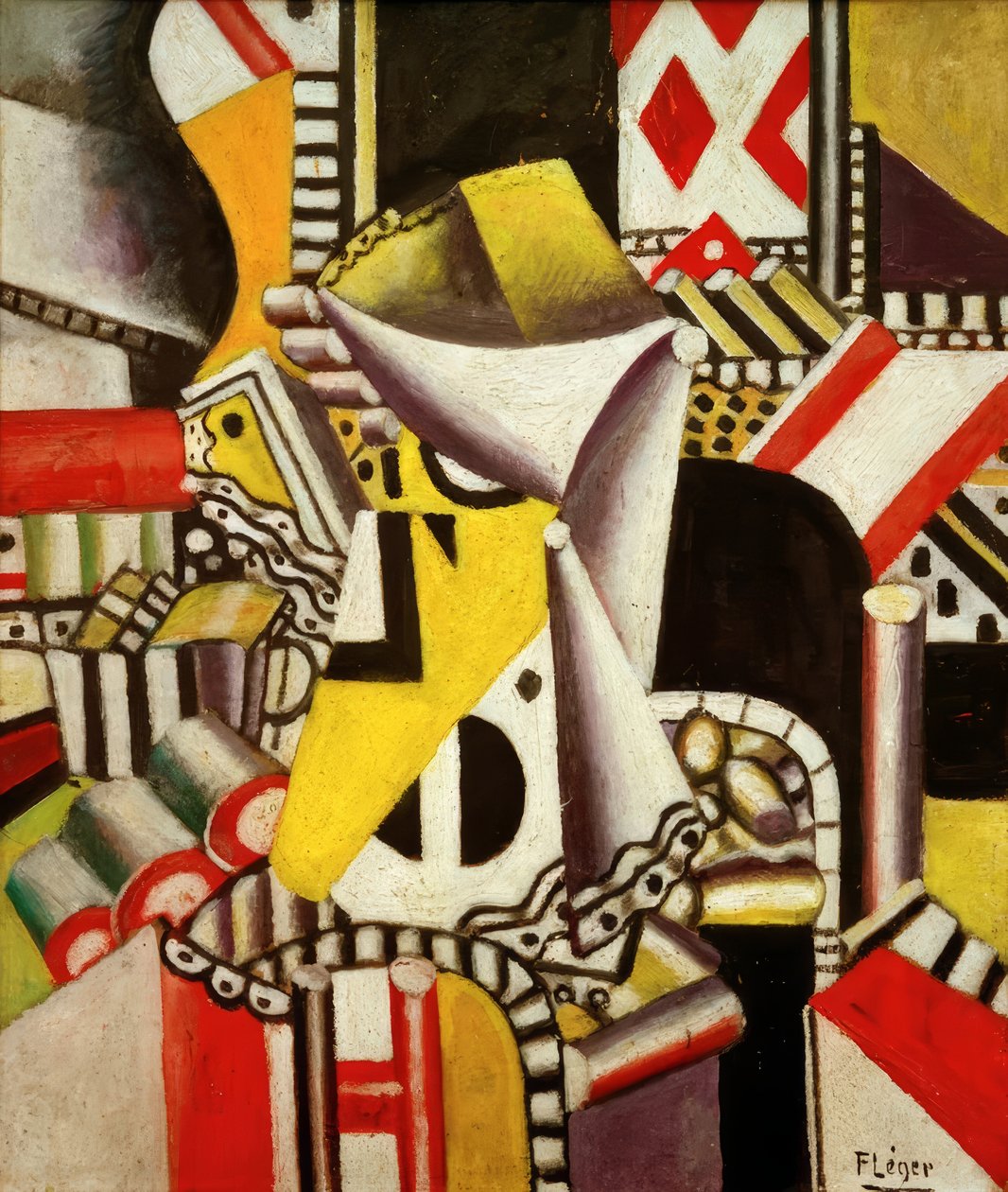 natureza morta de Fernand Leger